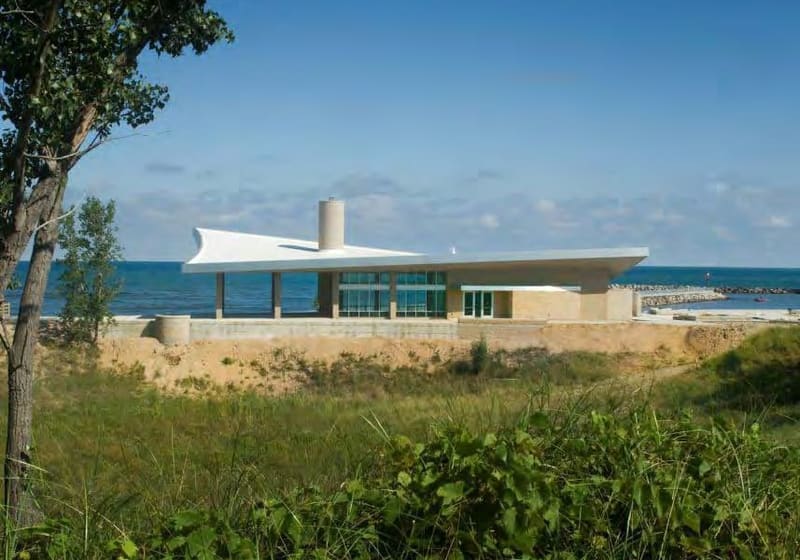 Portage Lakefront and Riverwalk Pavilion