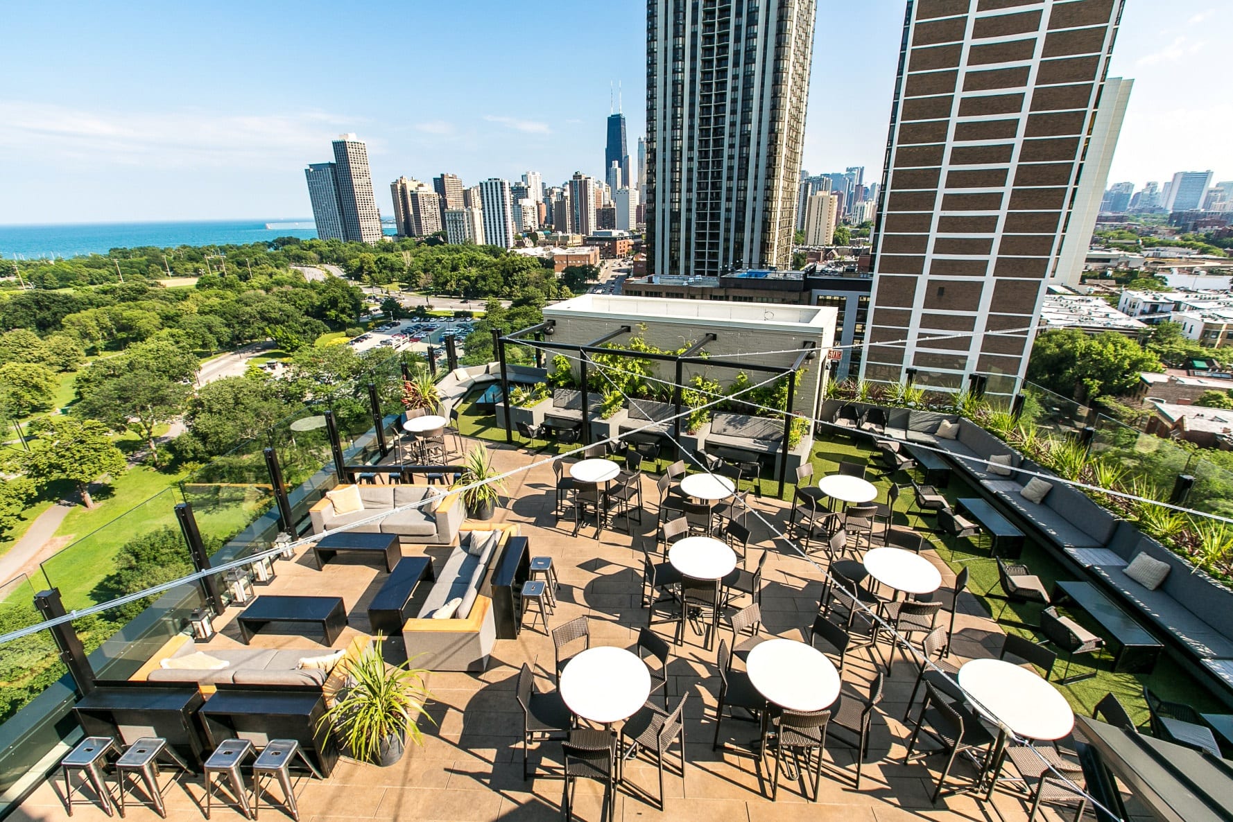 J. Parker Rooftop Bar and Deck at the Hotel Lincoln