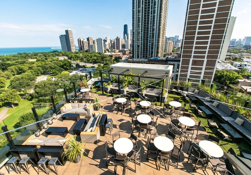 J. Parker Rooftop Bar and Deck at the Hotel Lincoln