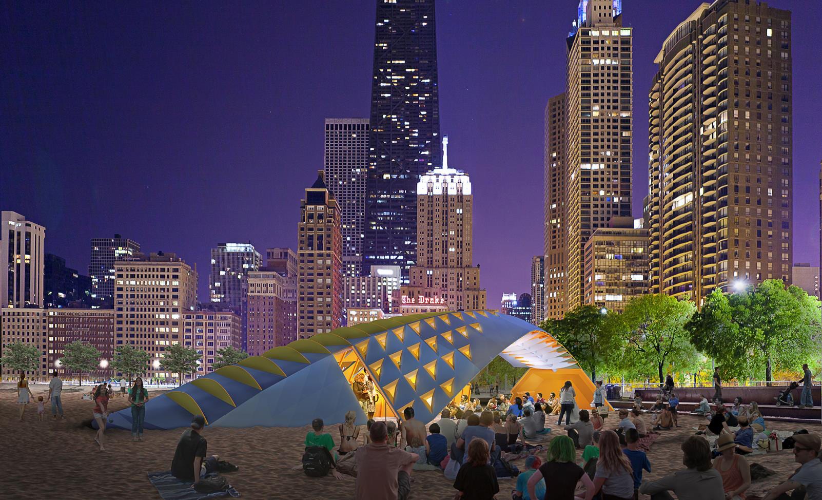 Lakefront Kiosk: Organism for Culture