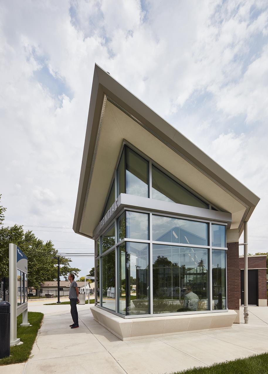 Illinois High Speed Rail Pontiac Station