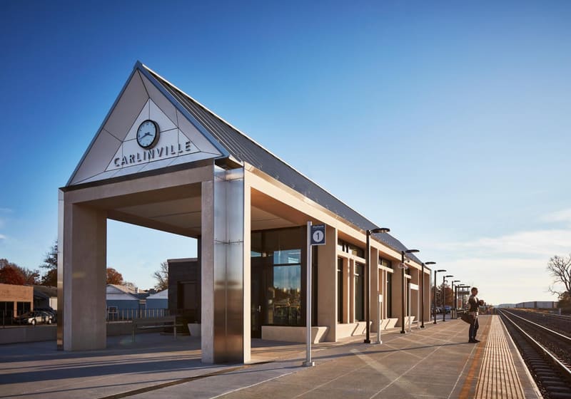 Illinois High-Speed Rail Carlinville Station