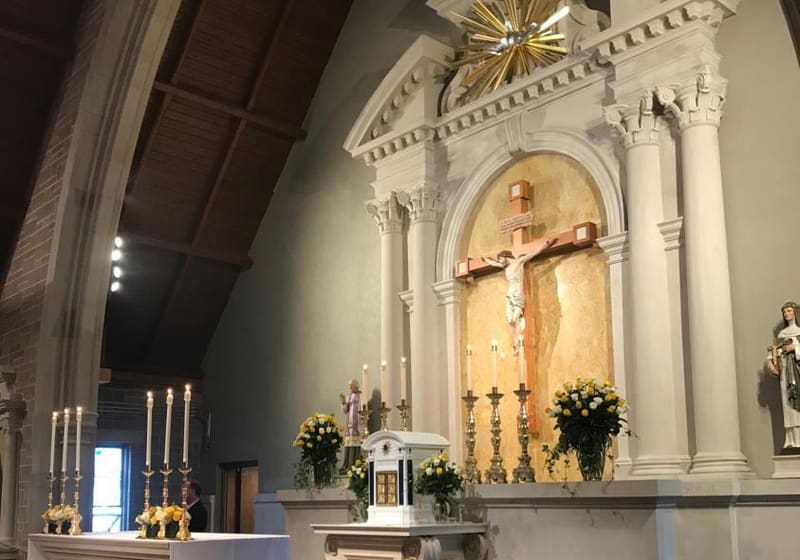 Saint Catherine of Siena Sanctuary Alteration