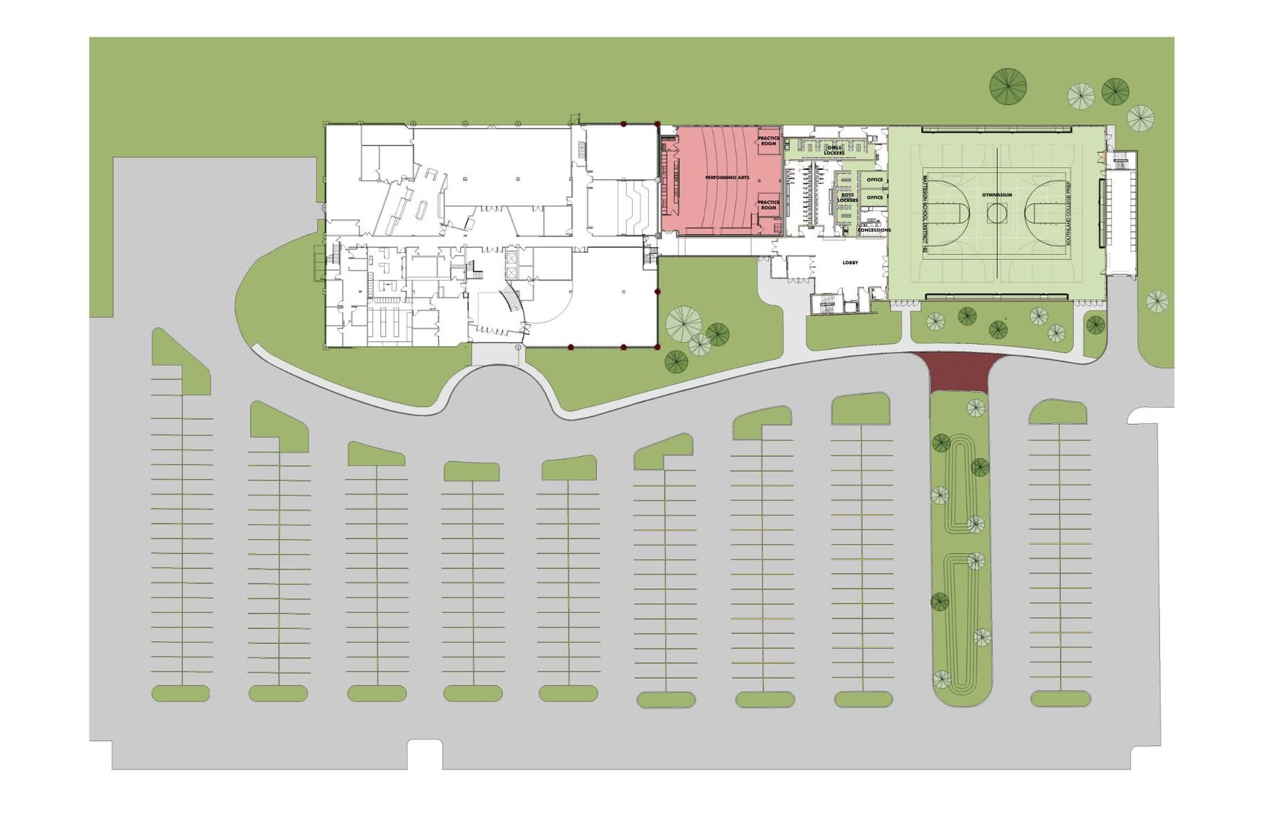 Southland College Prep Charter High School Fieldhouse and Fine Arts Center Addition, image 9