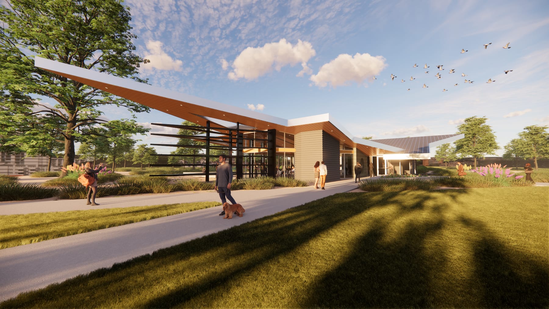 Clovis Botanical Garden Visitor Center, image 4