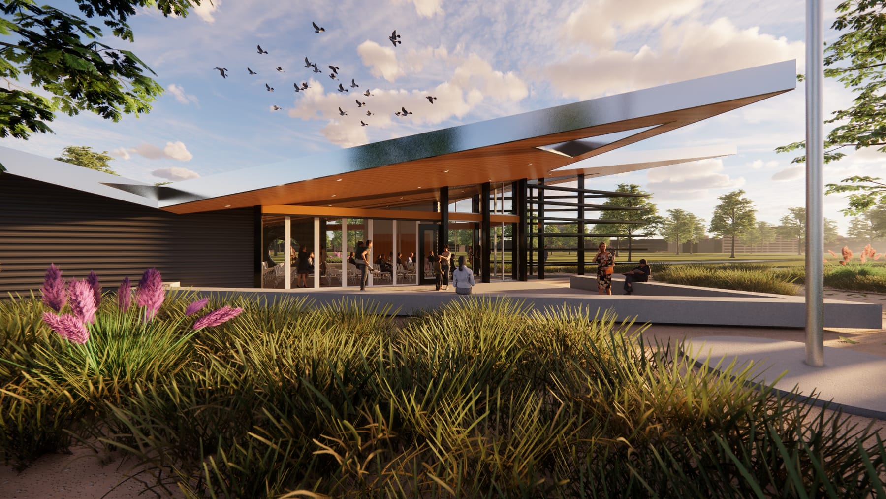 Clovis Botanical Garden Visitor Center, image 8