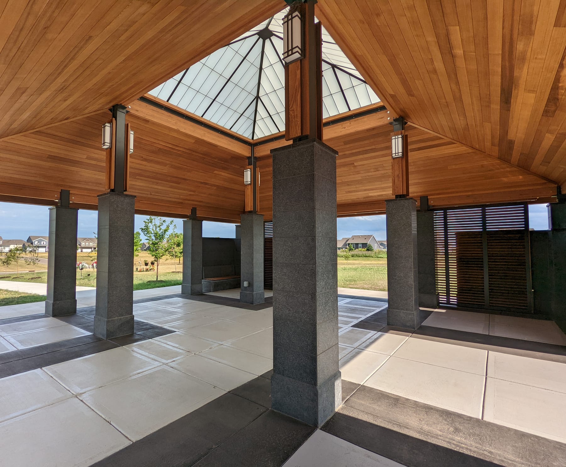 Lebanon Cemetery Covered Ceremony Shelter