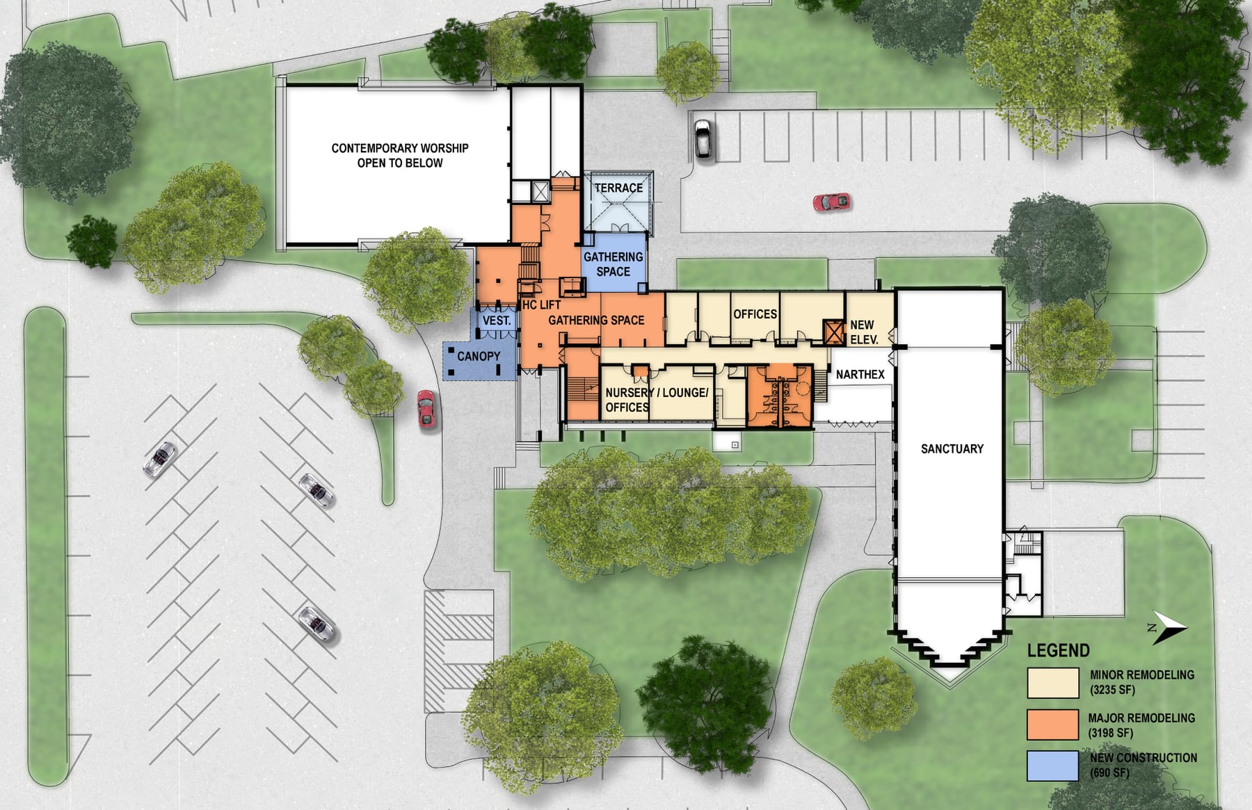 Bethlehem Lutheran Church Renovations & Additions, image 3
