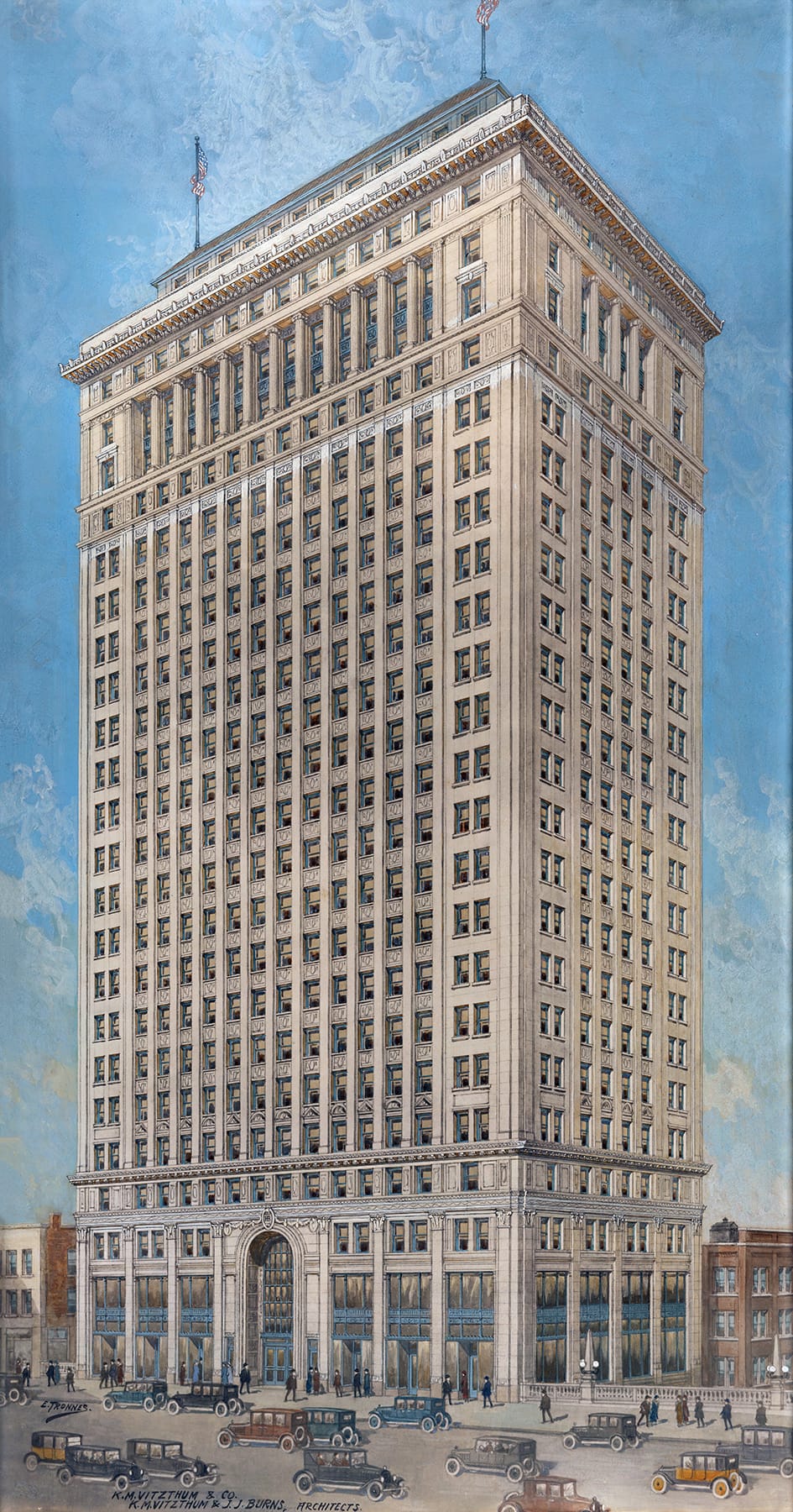 Old Republic Building - exterior restoration