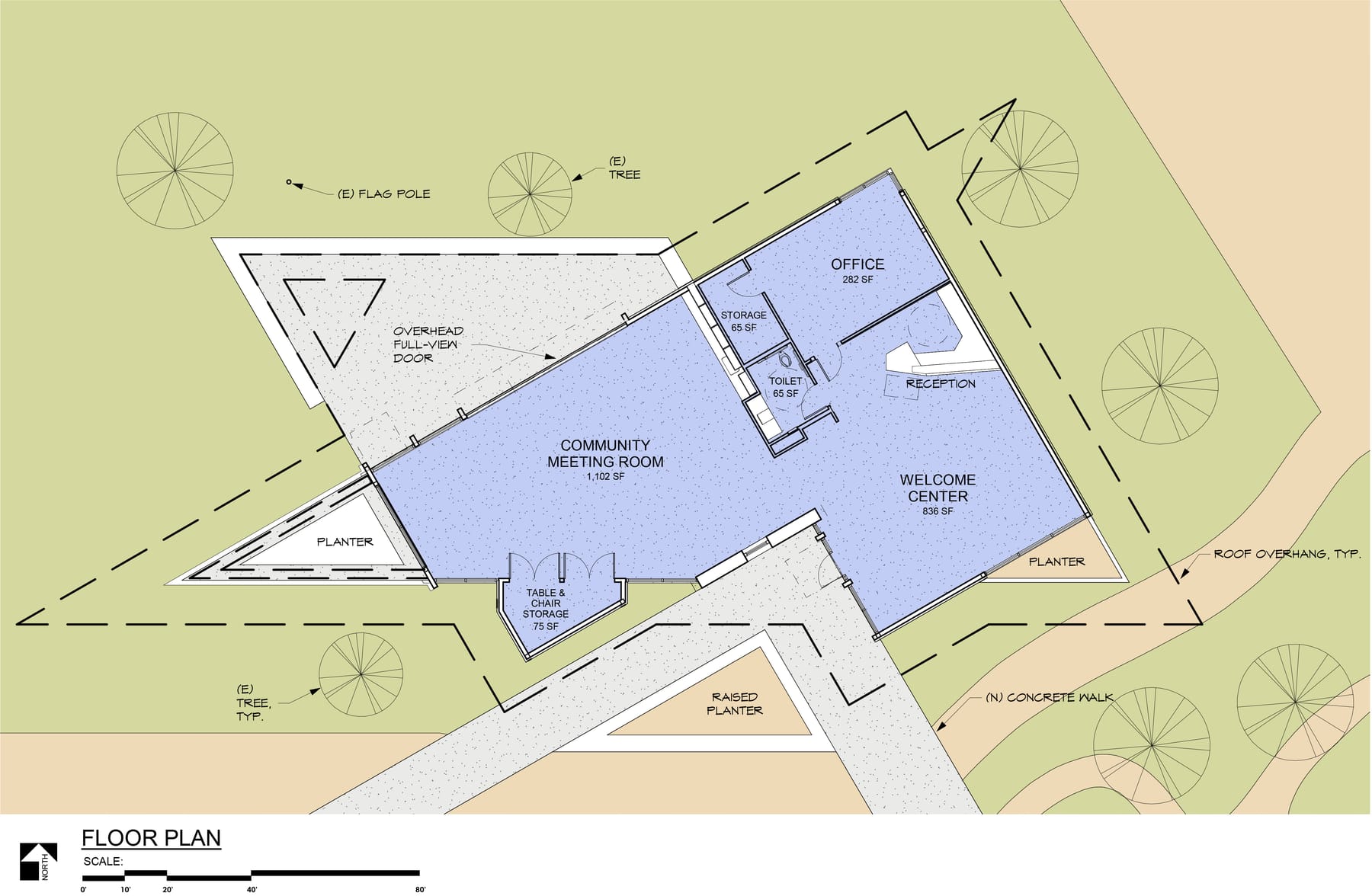 Clovis Botanical Garden Visitor Center, image 2