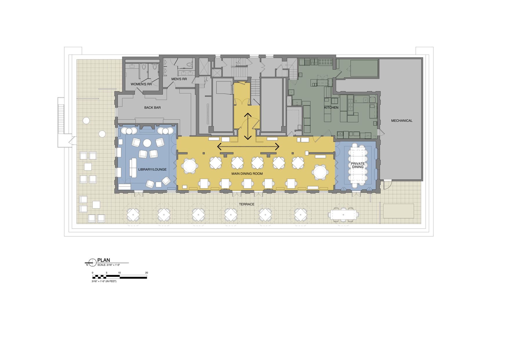 The Sky-Line Club - Interior Refresh, image 4