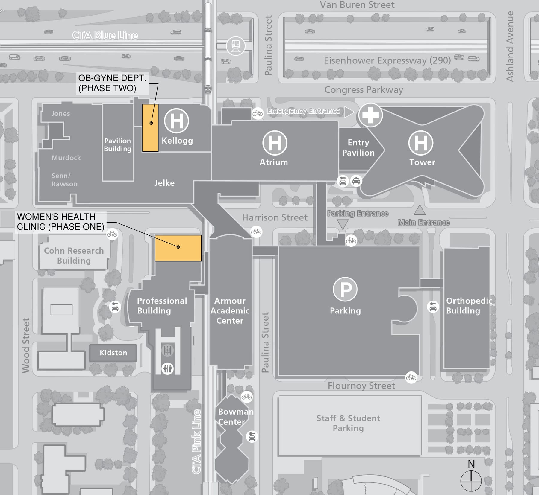Women’s Health Clinic/OB-Gyne Department at Rush University Medical, image 10