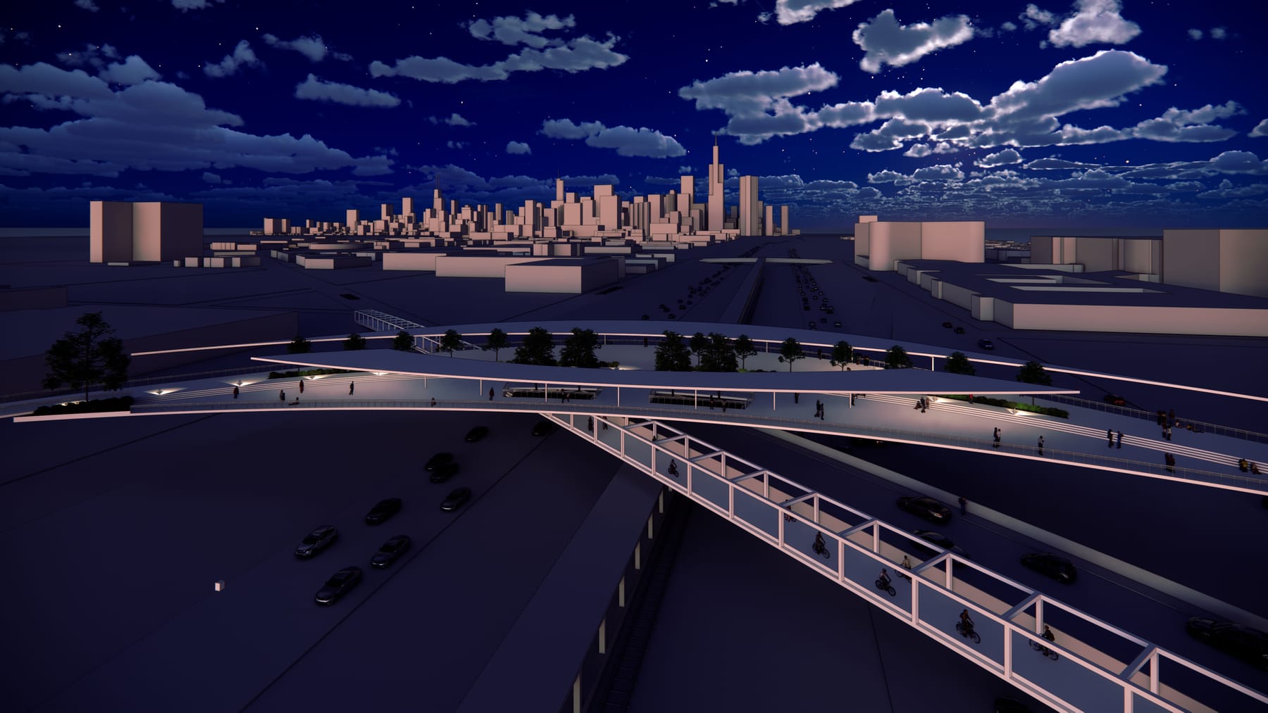 Illinois Medical District (IMD) Pedestrian Bridge – The Urban Connector