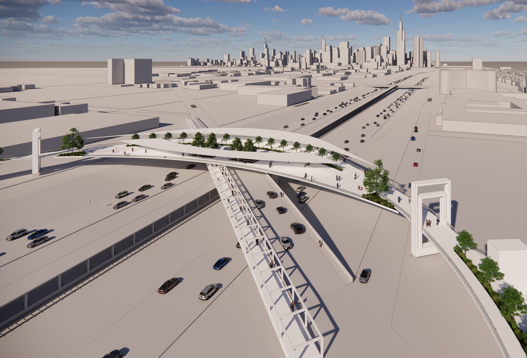 Illinois Medical District (IMD) Pedestrian Bridge – The Urban Connector, image 9