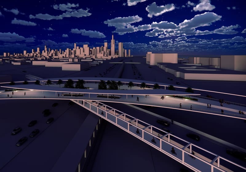 Illinois Medical District (IMD) Pedestrian Bridge – The Urban Connector