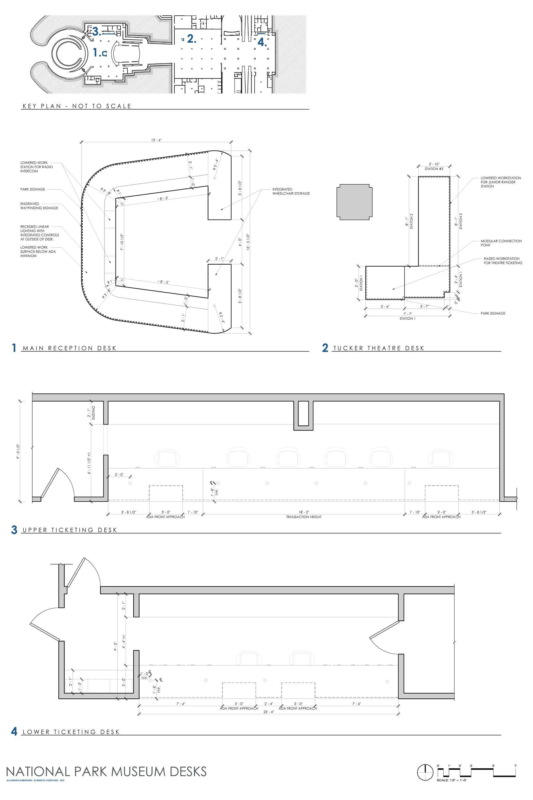National Park Museum Desks, image 2